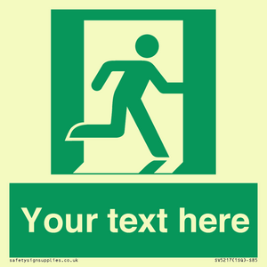 Custom Safe condition: Emergency exit (right hand)